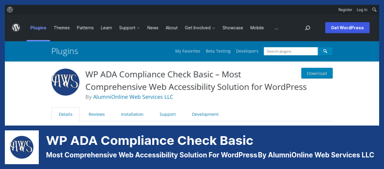 WP ADA Compliance Check Basic Plugin - Most Comprehensive Web Accessibility Solution for WordPress