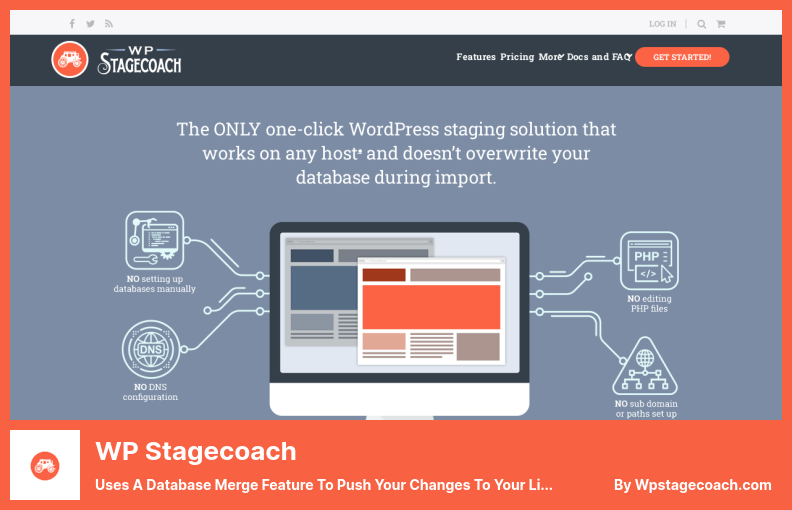 WP Stagecoach Plugin - Uses A Database Merge Feature To Push Your Changes To Your Live Site