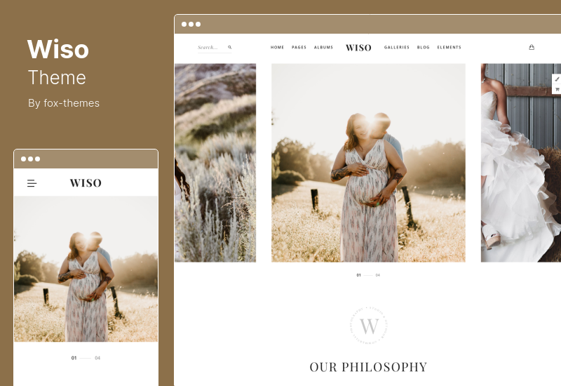 Wiso Theme - Photography WordPress Theme