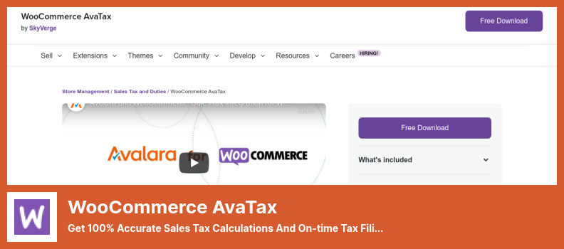WooCommerce AvaTax Plugin - Get 100% Accurate Sales Tax Calculations and On-time Tax Filing