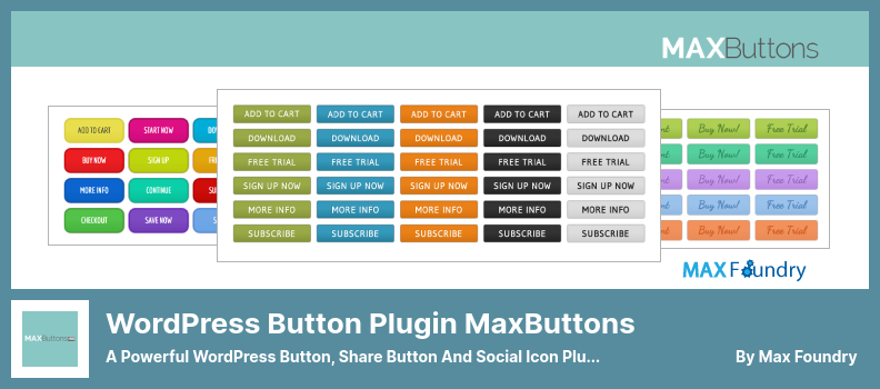 MaxButtons Plugin - A Powerful WordPress Button, Share Button And Social Icon Plugin