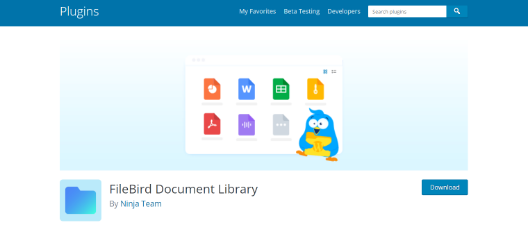 filebird document library