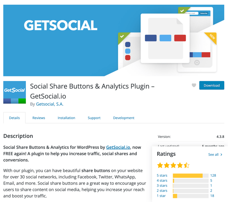 GetSocial plugin