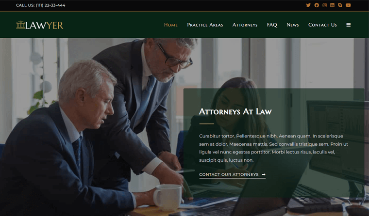OceanWP - Best WordPress Themes for Law Firms