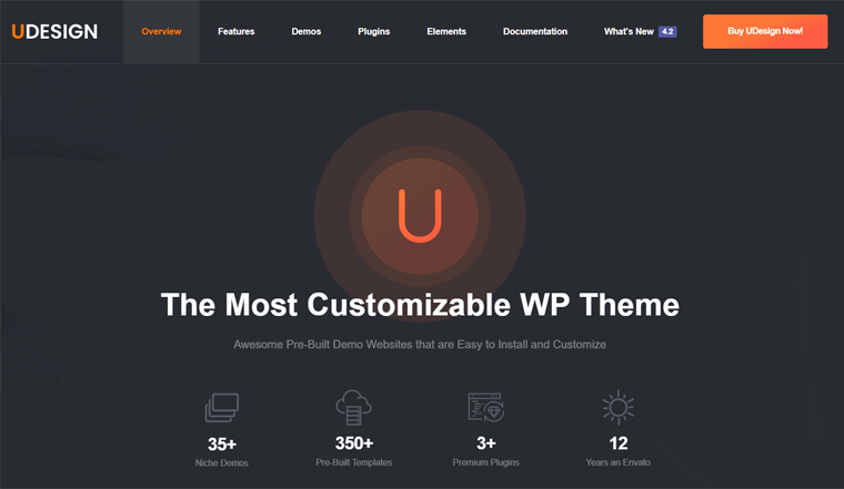 uDesign WordPress Multipurpose Theme
