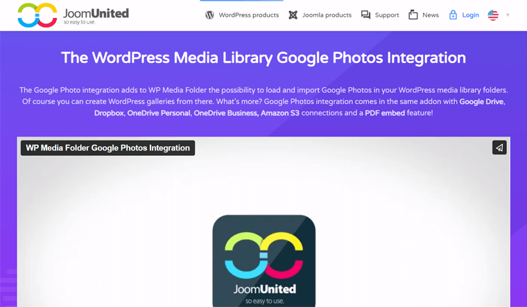 WP Media Folder Google Photos Integration