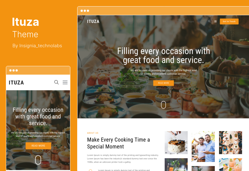 Ituza Theme - Multi-Concept WordPress Theme for Service Businesses