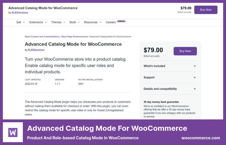 Advanced Catalog Mode Plugin - Product and Role-based Catalog Mode in WooCommerce