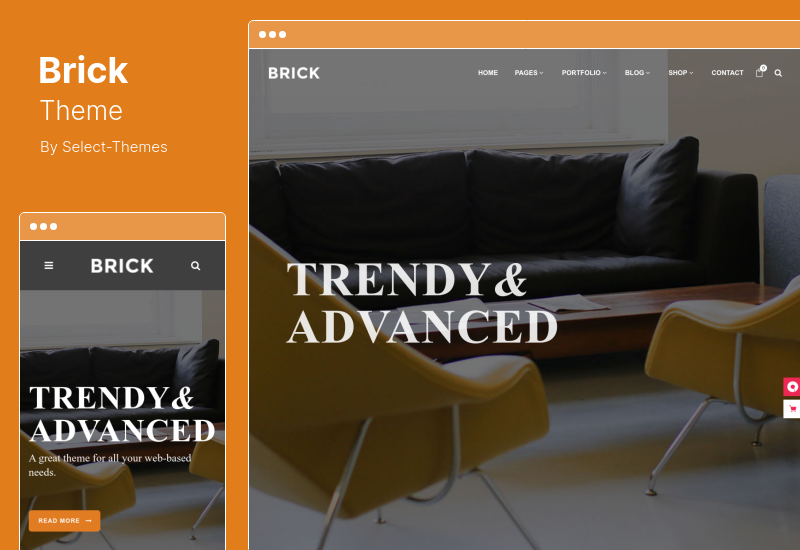 Brick Theme - Digital Agency WordPress Theme