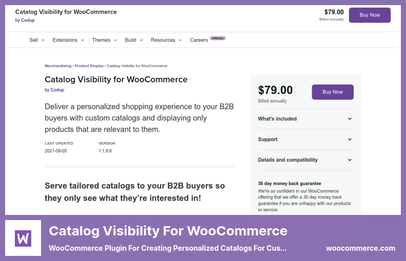 Catalog Visibility  Plugin - WooCommerce Plugin for Creating Personalized Catalogs for Customers