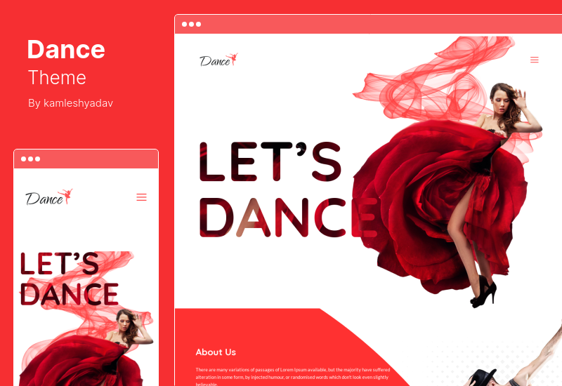Dance Theme - Dance Academy WordPress Theme
