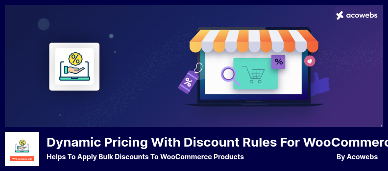 Dynamic Pricing With Discount Rules Plugin - Helps to Apply Bulk Discounts to WooCommerce Products