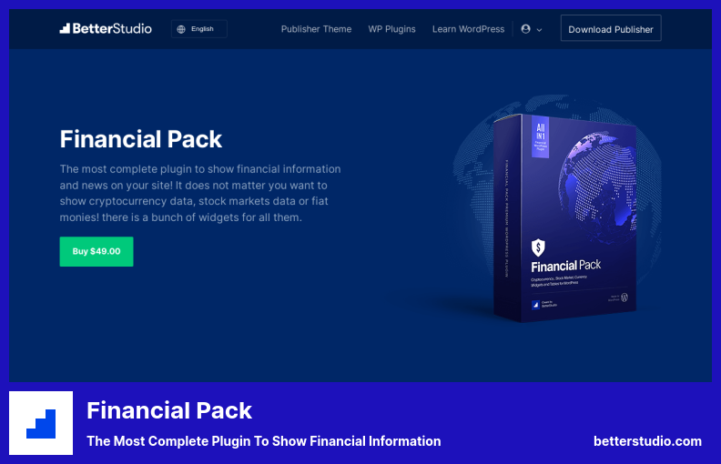 Financial Pack Plugin - The Most Complete Plugin to Show Financial Information