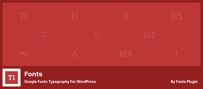Fonts Plugin - Google Fonts Typography for WordPress