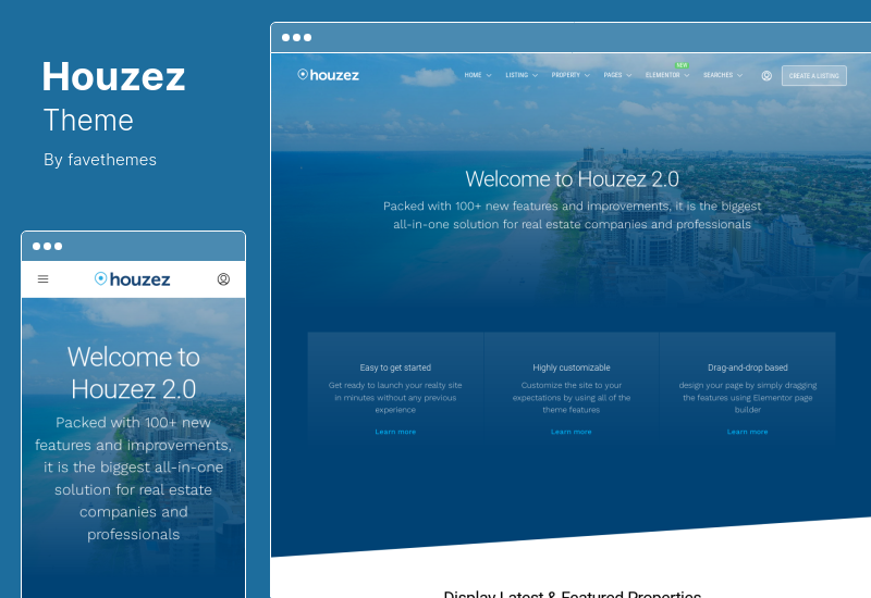 Houzez Theme - Real Estate WordPress Theme
