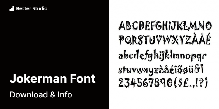 Jokerman Font Relatives: Absolutely free Download