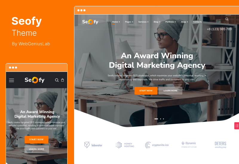 Seofy Theme - Digital  Marketing WordPress Theme