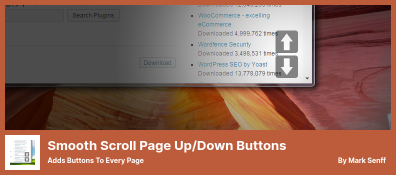 Smooth Scroll Page Up/Down Buttons Plugin - Adds Buttons to Every Page
