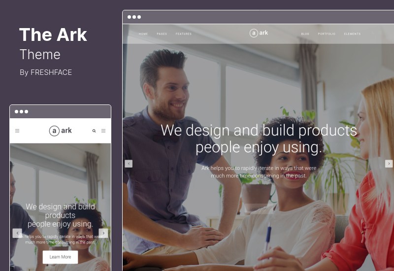 The Ark Theme - WordPress Theme Made for Freelancers