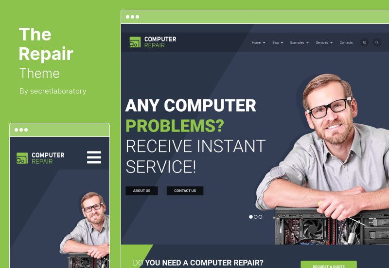 The Repair Theme - Computer and Electronic WordPress Theme