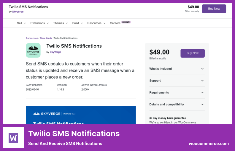 Twilio SMS Notifications Plugin - Send and Receive SMS Notifications