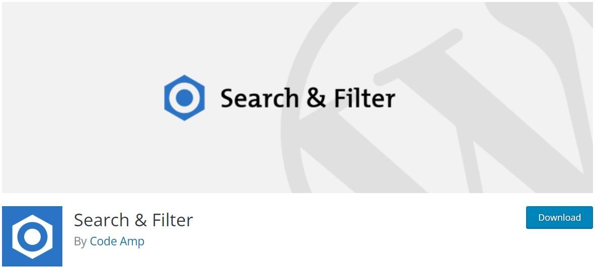 search and filter