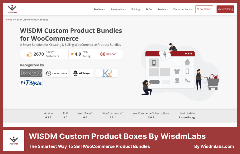 WISDM Custom Product Bundles for WooCommerce Plugin - The Smartest Way to Sell WooCommerce Product Bundles