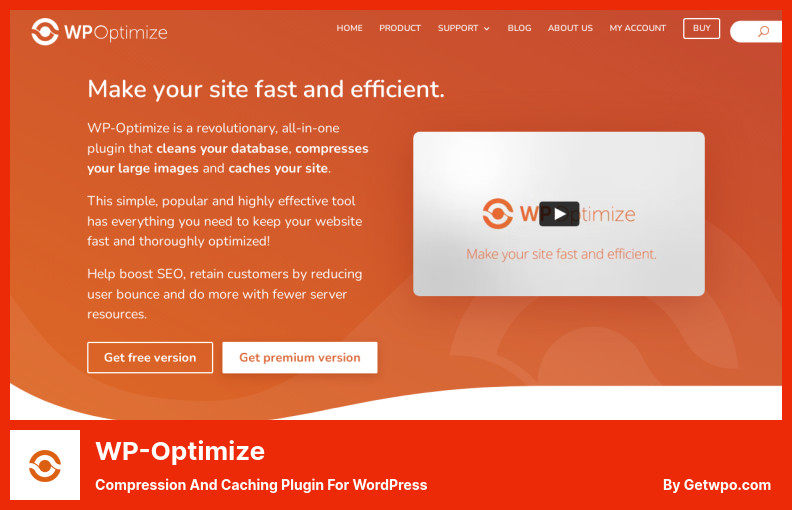 WP-Optimize Plugin - Compression and Caching Plugin for WordPress