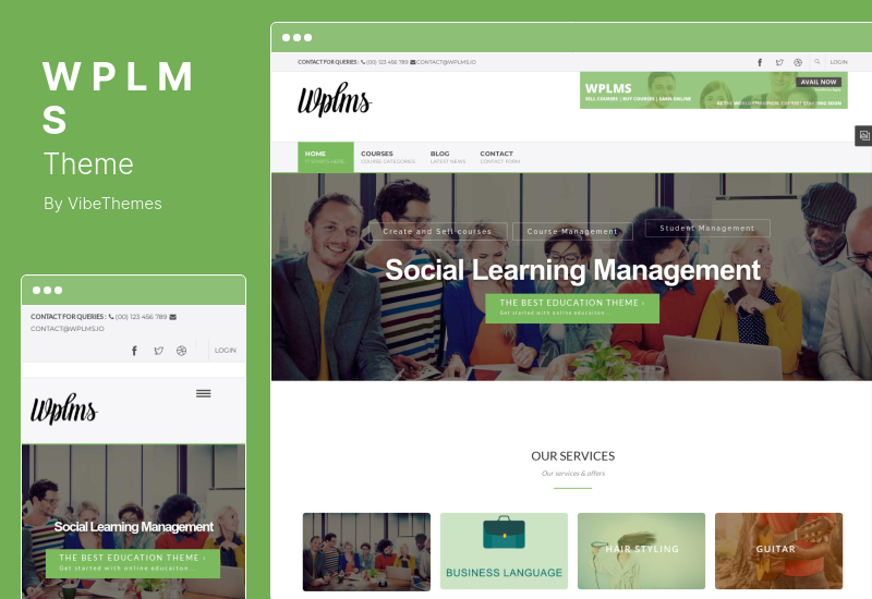 WPLMS Theme - Learning Management System WordPress Theme