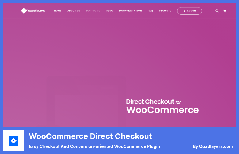 WooCommerce Direct Checkout Plugin - Easy Checkout and Conversion-oriented WooCommerce Plugin