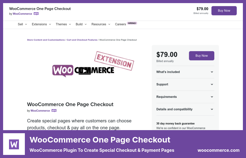 WooCommerce One Page Checkout Plugin - WooCommerce Plugin to Create Special Checkout & Payment Pages