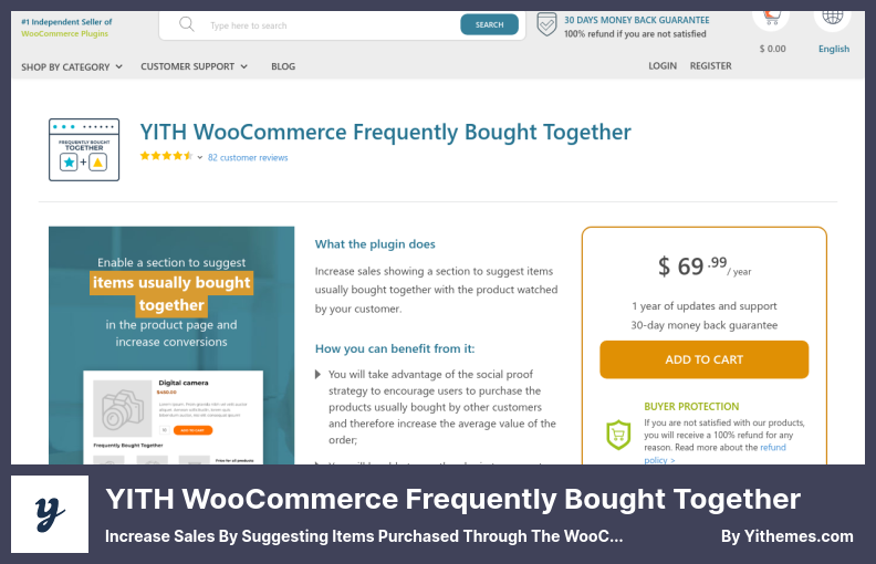 YITH WooCommerce Frequently Bought Together Plugin - Increase Sales By Suggesting Items Purchased Through The WooCommerce Plugin