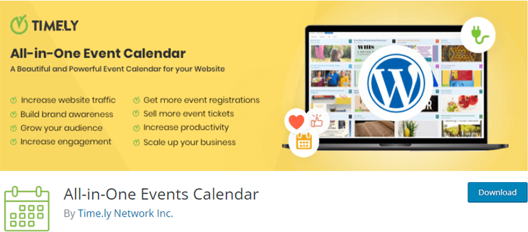 All-in-One Events Calendar