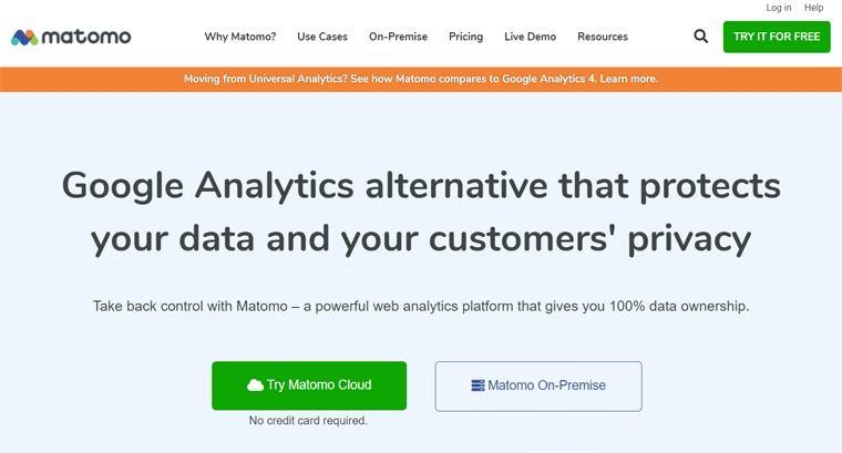 Matomo - Best Analytics Tool for Businesses