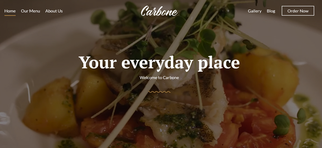 Carbone WordPress theme
