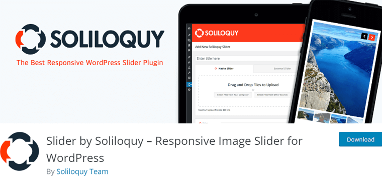 Soliloquy - Responsive Image Slider for WordPress