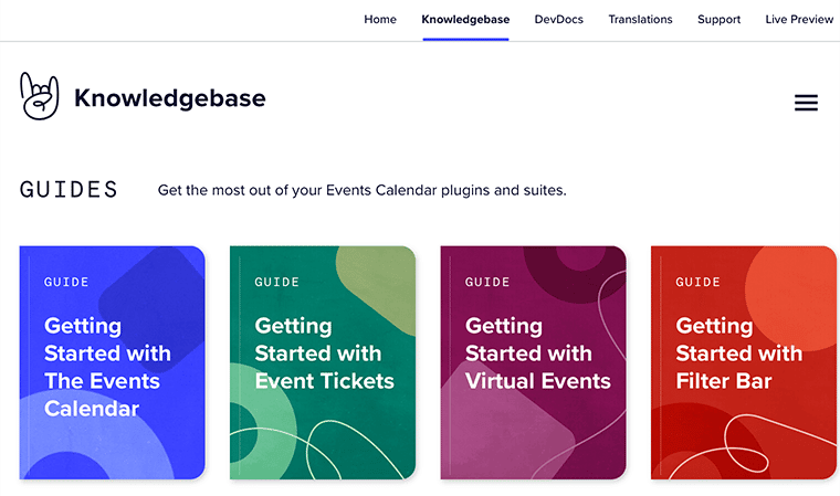 The Events Calendar Knowledgebase