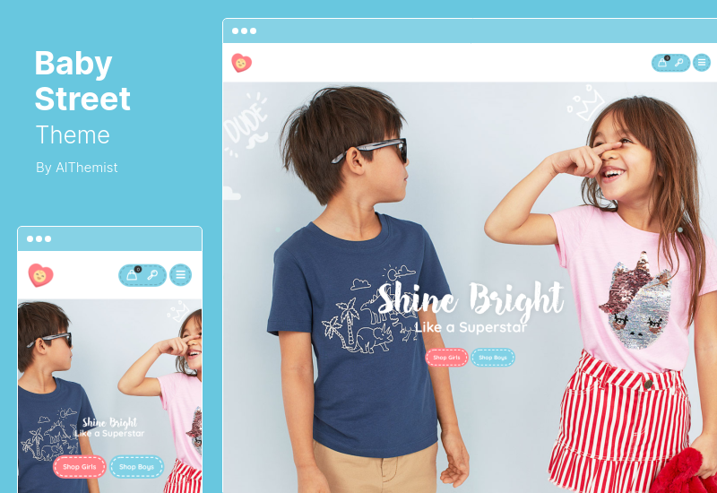 BabyStreet Theme - WooCommerce Theme for Kids Toys and Clothes Shops