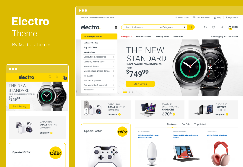 Electro Theme - Electronics Store WooCommerce Theme