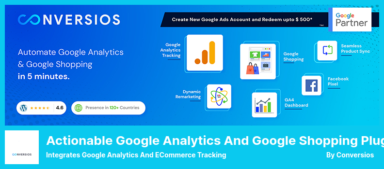 Actionable Google Analytics and Google Shopping  Plugin - Integrates Google Analytics and eCommerce Tracking