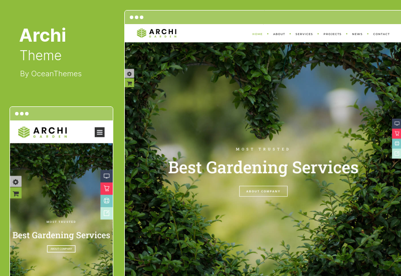 Archi Theme - Interior Design WordPress Theme