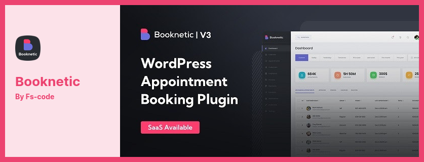 Booknetic Plugin - A WordPress Booking Plugin
