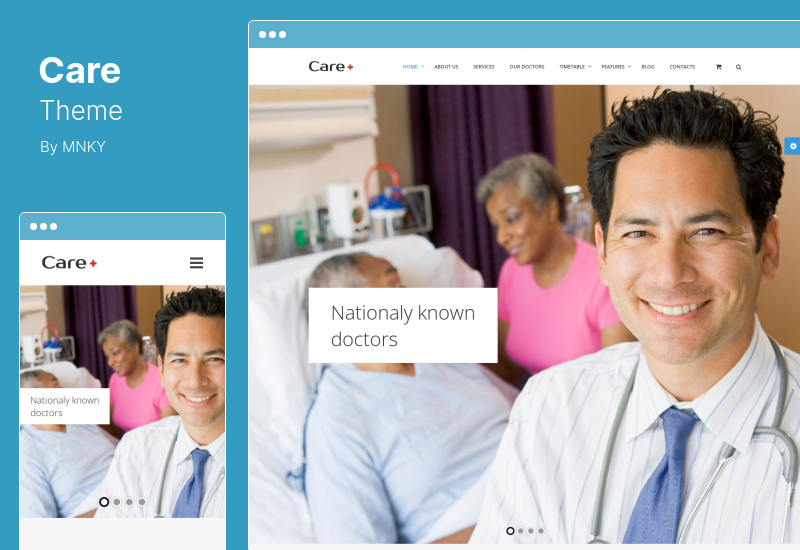 Care Theme - Medical and Health Blogging WordPress Theme