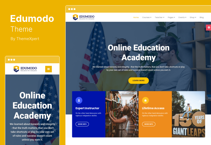 Edumodo Theme - Education WordPress Theme