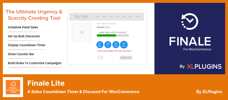 Finale Lite Plugin - A Sales Countdown Timer & Discount for WooCommerce