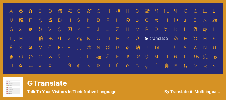 GTranslate Plugin - Talk to Your Visitors in Their Native Language