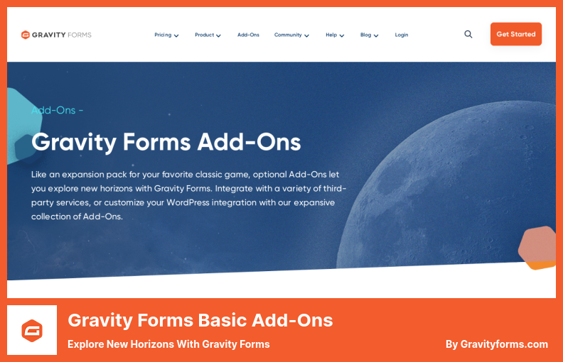 Gravity Forms Basic Add-Ons Plugin - Explore New Horizons With Gravity Forms