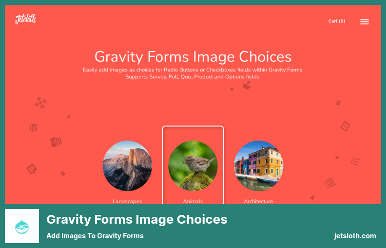 Gravity Forms Image Choices Plugin - Add Images to Gravity Forms