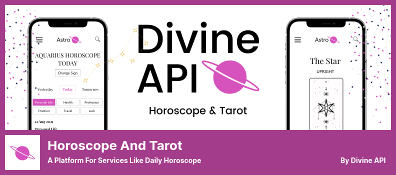 Horoscope And Tarot Plugin - A Platform for Services Like Daily Horoscope