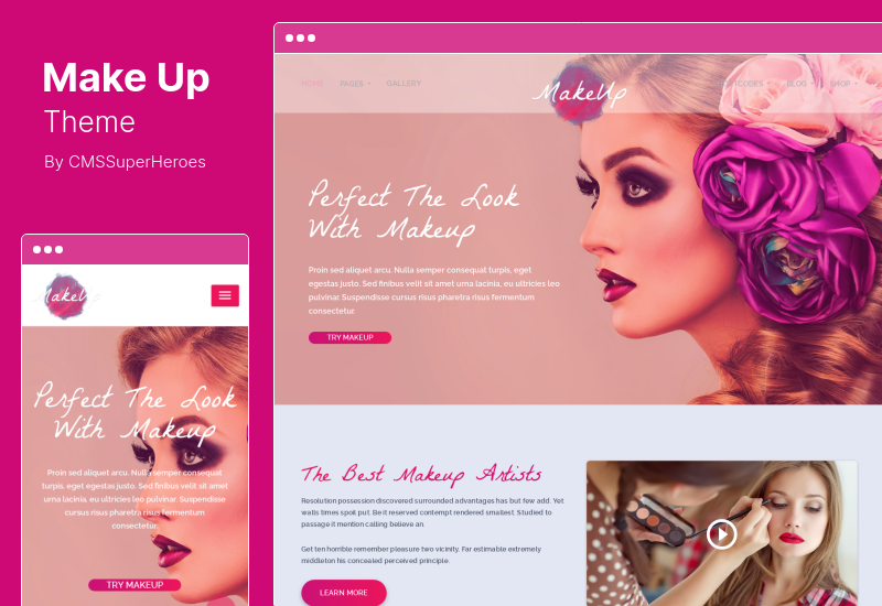 MakeUp Theme - Beauty WordPress Theme